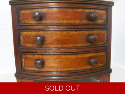 Georgian bowfront chest